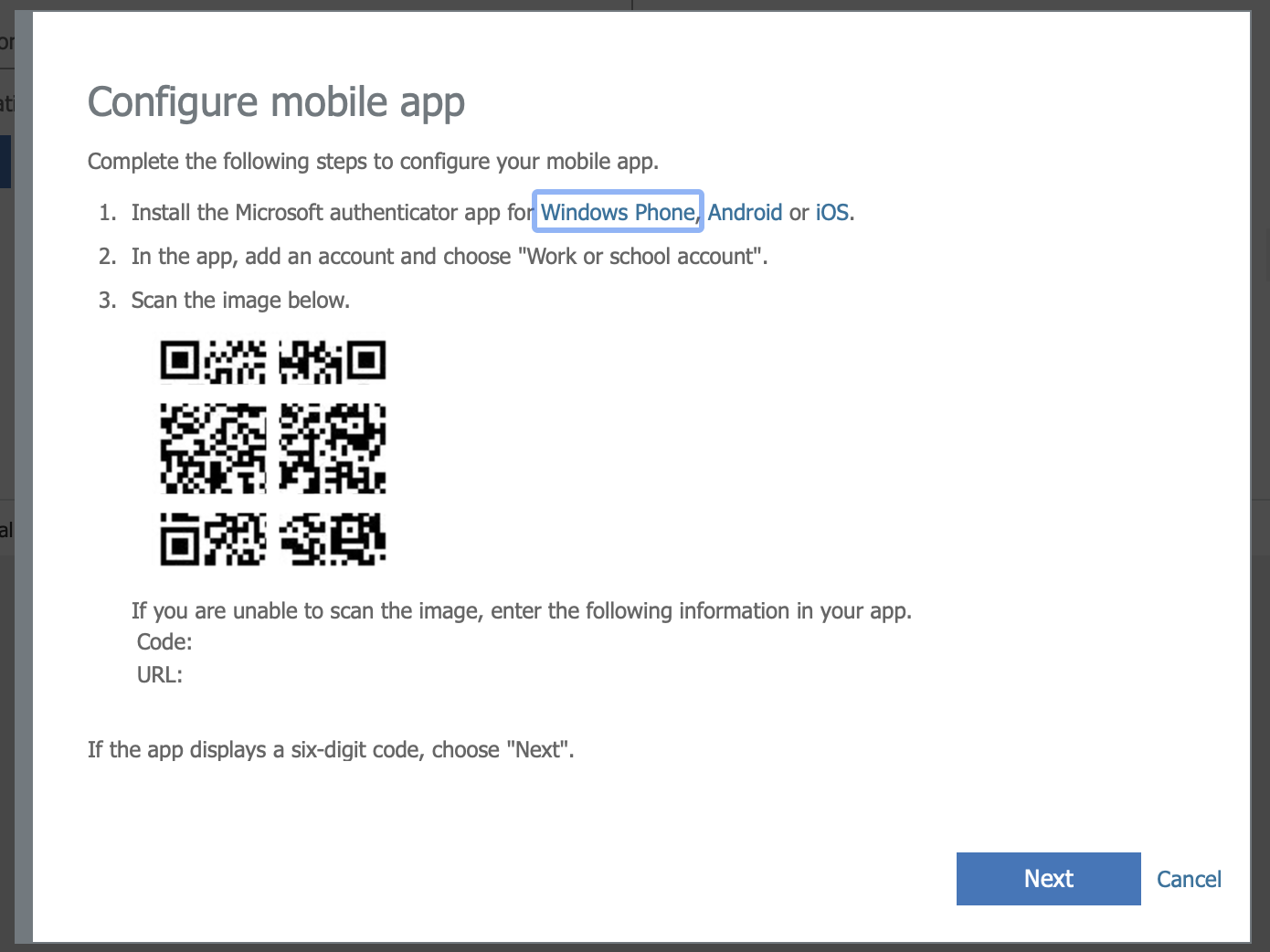 microsoft authenticator app qr code microsoft authenticator app qr code